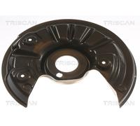 Lamiera paraspruzzi, Disco freno Assale posteriore Sx per AUDI CUPRA SEAT SKODA