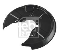 Lamiera paraspruzzi, Disco freno Assale posteriore Sx per AUDI SEAT A4 EXEO