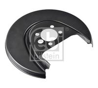 Lamiera paraspruzzi, Disco freno Assale posteriore Sx per AUDI SEAT SKODA VW A1