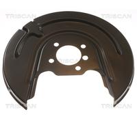 Lamiera paraspruzzi, Disco freno Assale posteriore Sx per AUDI SEAT SKODA VW A3