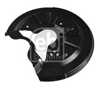 Lamiera paraspruzzi, Disco freno Assale posteriore Sx per AUDI SEAT SKODA VW A3