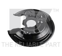 Lamiera paraspruzzi, Disco freno Assale posteriore Sx per AUDI SKODA VW A3 CC PA