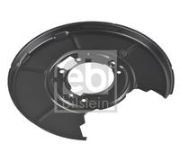 Lamiera paraspruzzi, Disco freno Assale posteriore Sx per BMW 3 Z1 Z4