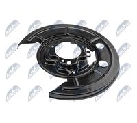 Lamiera paraspruzzi, Disco freno Assale posteriore Sx per CITROËN FIAT PEUGEOT B