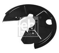 Lamiera paraspruzzi, Disco freno Assale posteriore Sx per LAND ROVER DEFENDER