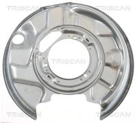 Lamiera paraspruzzi, Disco freno Assale posteriore Sx per MERCEDES-BENZ 124 190