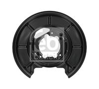 Lamiera paraspruzzi, Disco freno Assale posteriore Sx per MERCEDES-BENZ CLASSE A