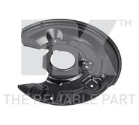 Lamiera paraspruzzi, Disco freno Assale posteriore Sx per SKODA VW BEETLE EOS GO