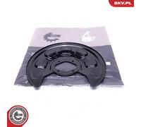 Lamiera paraspruzzi, Disco freno Assale posteriore Sx per VW CADDY