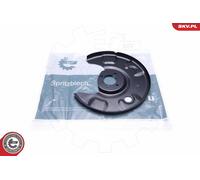 Lamiera paraspruzzi, Disco freno Assale posteriore Sx per VW GOLF SCIROCCO