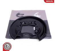 Lamiera paraspruzzi, Disco freno Sx per AUDI SKODA VW A3 CADDY CADDY ALLTRACK GO