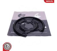 Lamiera paraspruzzi, Disco freno Sx per MERCEDES-BENZ CLASSE A