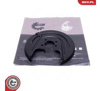 Lamiera paraspruzzi, Disco freno Sx per SEAT SKODA LEON LEON ST OCTAVIA