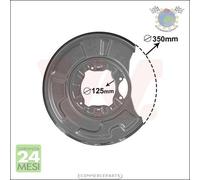 Lamiera paraspruzzi disco freno VanWezel Posteriore Dx Destro per MERCEDES C bf0