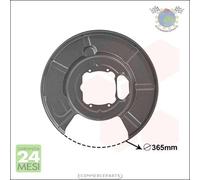 Lamiera paraspruzzi disco freno VanWezel Posteriore Sx Sinistro per BMW 5 E60 5
