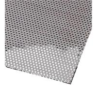 Lamiera perforata in acciaio inossidabile 304 | Argento Vari usi quadrati for decorazioni for balconi da 10-40 cm(6mm Mesh,30x30cm)
