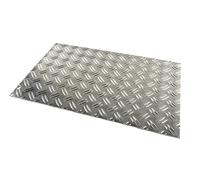 Lamiera scanalata in alluminio, 3,5/5 mm, in alluminio, 700 x 1000 cm