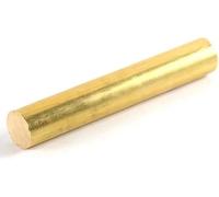 Lamiera sottile in rame, Tornio cilindrico con barra in rame massiccio H59 in ottone tondo for varie saldature di alberi Lunghezza lavorazione dei metalli: 250 mm/9,8 pollici, 18 mm*250 mm(18mm*250mm)