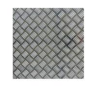 Lamiera striata in alluminio, 3mm Aluminum Sheet Non-Slip Pattern Plate Multiple Sizes(3 * 500 * 500mm)