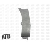 Lamiera Zincato Anteriore Parafango Destro per VW Golf III 3 Con Listello