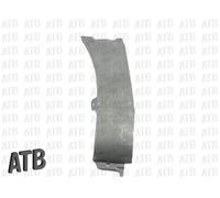 Lamiera Zincato Anteriore Parafango Sinistro per VW Golf III 3 Con Listello
