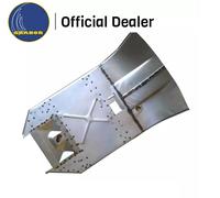 LAMIERATO FONDO PEDANA VESPA 50 Special COD.PE008C