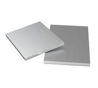 Lamiere alluminio 1mm, Multiple dimensioni e quantità per confezione(100mm x 100mm x 1mm-4Pk)