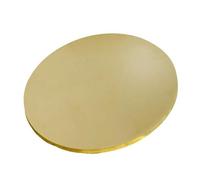 Lamiere di ottone, piastra sottile in ottone H62, spessore 5 mm, diametro 40-60 mm, disco rotondo in ottone adatto for il miglioramento della casa(Diameter 40mm)