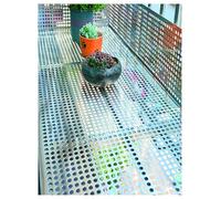 Lamiere metalliche forate Lamiera perforata in acciaio inossidabile 304 foro da 10 mm 35x150-500 cm(35x270cm)