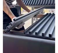 Lamiere per Copertura Tetti Pannelli di Copertura Ondulati Lunghi 0,8-2 M, Pannelli di Rivestimento del Tetto in Alluminio Ispessito/Tegole Impermeabili, Coperture per Tettoie per Posti Auto, Stalle e