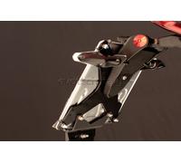 LAMIERINO COVER COPRI FILI CABLAGGIO NERO PORTATARGA EVOTECH + LUCE TARGA LED