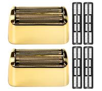 Lamina di ricambio e taglierina per rasoio elettrico BaBylissPRO Barberology, testina di ricambio per rasoio a doppia lamina compatibile con rasoi BaBylissPRO Barberology FXFS2, 2 pezzi
