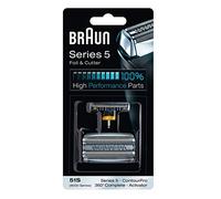Lamina e lama di ricambio Braun Series 5 51S, per testina del rasoio, in argento