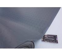Lamina multiuso in PVC bullonato, utile per rivestimenti - Larghezza 200cm - Lunghezza al metro - Spessore: 1,10mm - Grigio 02