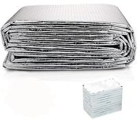 Lamina Termoriflettente e Isolante per Termosifoni 5m x 60cm, 3 mm de Espesor Isolamento Termico, Doble Lámina de Espuma de Aluminio para Aislamiento Térmico, Ahorro de Energía y Ahorro de Dinero