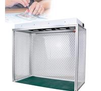 Laminar Flow Hood with Filter - 3 Fan Clean Bench for Phone Repair and Electronics Workstation, 61 x 30,5 cm