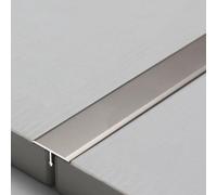 Laminato Striscia Di Transizione Pavimenti & Alluminio T In Copertura, Per Divisorio Piatto Piastrelle Modanature Decorative Giunzioni Parete Soglie(Light brown,W 2cm)