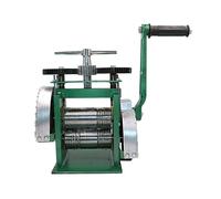 Laminatoio combinato Macchina manuale Rulli metallici Disegni di appiattimento Utensili for la fabbricazione gioielli Per uso fai da te