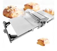 Laminatoio Per Pasta Pieghevole Da 22,4 Pollici, Macchina Per Pasta Sfoglia Elettrica, Laminatoio Professionale Con 0,08-1,18 Pollici, Spessore Regolabile Per Croissant, Pane, Pizza