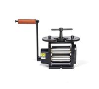 Laminatoio piatto nero 130MM Pressa for gioielli Strumento for compresse for laminatoio di design Per principianti e fai da te