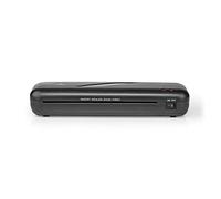 Laminatore - Caldo - A4-230 mm/min - Spegnimento automatico - Alimentazione da rete - Nero