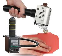 Laminatrice a caldo della colla della colata con controllo della temperatura per l'etichettatura di cuoio e cartoni