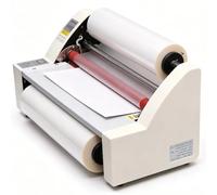 Laminatrice a caldo e a freddo Macchina Plastificatrice termica digitale | Per carta, cartoncino, impiallacciatura in legno, PVC e pellicole Plastificatrice termica a singolo e doppio lato(V350)