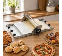 Laminatrice manuale pieghevole per impasto, rullo per impasto a spessore | Laminatrice manuale pieghevole con spessore regolabile, pratica sfogliatrice per una facile preparazione e cottura casalinga