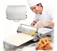 Laminatrice manuale pieghevole per sfogliare e stendere croissant, ideale | Sfogliatrice e laminatrice manuale compatta e pieghevole, progettata sia per cucine commerciali che per uso domestico, ideale