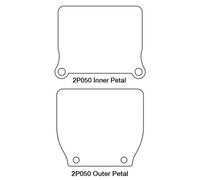 Lamine Di Carbonio Per Scatola Di Lamine V-Force 2 Per Moto Ricambi Accessori