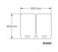 Lamine Di Carbonio Per Scatola Di Lamine V-Force 3R Per Moto Ricambi