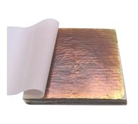 Lamine di Rame variegate Fogli di Foglia d'oro per Decorazioni per Unghie in Carta Artigianale Ceramica Doratura Domestica 50 Pezzi Foglie di Bronzo 14X14 cm