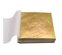 Lamine di Rame variegate Fogli di Foglia d'oro per Decorazioni per Unghie in Carta Artigianale Ceramica Doratura Domestica 50 Pezzi Foglie di Bronzo 14X14 cm