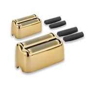 lamine e lame di ricambio per rasoio compatibili con BaBylissPRO Double FXFS2 Lamina di ricambio per rasoio in metallo (Oro-2PZ)